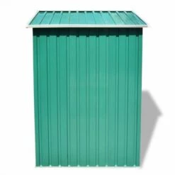 Hommoo Abri De Stockage Pour Jardin Metal Vert 204 X 132 X 186 Cm HDV27374 -France Abri de jardin Soldes Boutique 25140685 5