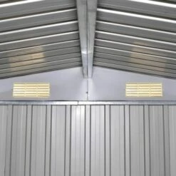 Hommoo Abri De Stockage Pour Jardin Metal Vert 257 X 205 X 178 Cm HDV27375 9 Hommoo Abri De Stockage Pour Jardin Metal Vert 257 X 205 X 178 Cm HDV27375 -France Abri de jardin Soldes Boutique 25140688 3