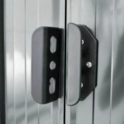 Hommoo Abri De Jardin Metal Gris HDV27431 9 Hommoo Abri De Jardin Metal Gris HDV27431 -France Abri de jardin Soldes Boutique 25140758 3