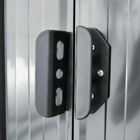 Hommoo Abri De Jardin Metal Gris HDV27431 5 Hommoo Abri De Jardin Metal Gris HDV27431 – Image 3