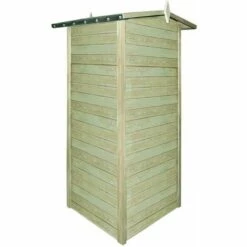 Hommoo Abri De Stockage Pour Jardin Pin Impregne FSC 100x100x210 Cm HDV27679 -France Abri de jardin Soldes Boutique 25140876 5