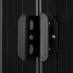 Hommoo Abri De Jardin Anthracite Acier HDV30183 -France Abri de jardin Soldes Boutique 25142972 3