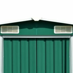 TRUE DEAL Abri De Jardin 257 X 497 X 178 Cm Métal Vert 11 TRUE DEAL Abri De Jardin 257 X 497 X 178 Cm Métal Vert -France Abri de jardin Soldes Boutique 26119897 5