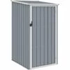 TRUE DEAL Abri De Jardin Gris 87x98x159 Cm Acier Galvanisé -France Abri de jardin Soldes Boutique 26367907 1