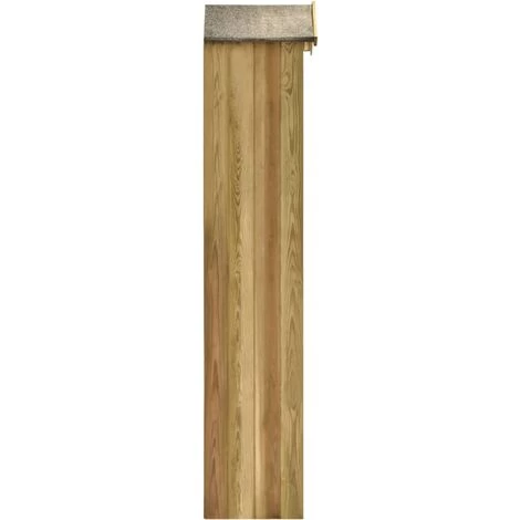 TRUE DEAL Abri à Outils De Jardin 36x36x163 Cm Pinède Imprégnée 5 TRUE DEAL Abri à Outils De Jardin 36x36x163 Cm Pinède Imprégnée – Image 3