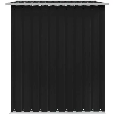 TRUE DEAL Abri De Stockage Pour Jardin Anthracite Acier 257x205x178 Cm 6 TRUE DEAL Abri De Stockage Pour Jardin Anthracite Acier 257x205x178 Cm – Image 4