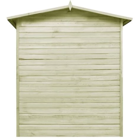 TRUE DEAL Abri De Jardin 1,5 X 2 M Bois De Pin Imprégné 6 TRUE DEAL Abri De Jardin 1,5 X 2 M Bois De Pin Imprégné – Image 4
