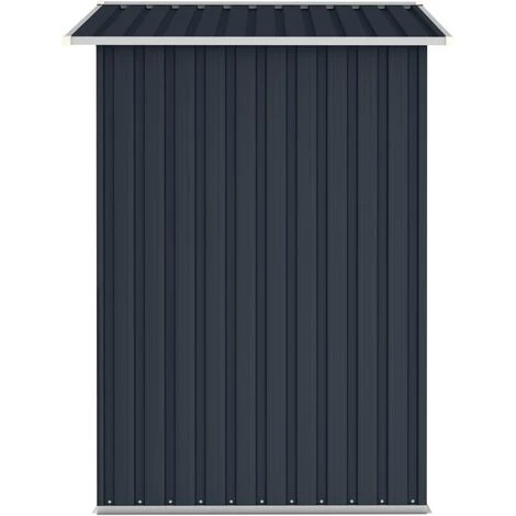 Abri De Jardin Anthracite 205x129x183 Cm Acier Galvanisé VidaXL 6 Abri De Jardin Anthracite 205x129x183 Cm Acier Galvanisé VidaXL – Image 4