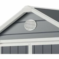 Abri De Jardin En Résine Gardiun Zoe B - 5,32 M² 190x280x226 Cm Plancher Gris Anthracite -France Abri de jardin Soldes Boutique 27979120 3