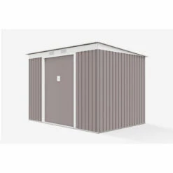 SOANA GARDEN SHED Abris De Jardin En Tôle Galvanisée Grise Porto Cervo 261x181x176cm 10 SOANA GARDEN SHED Abris De Jardin En Tôle Galvanisée Grise Porto Cervo 261x181x176cm -France Abri de jardin Soldes Boutique 28103615 4