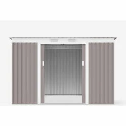SOANA GARDEN SHED Abris De Jardin En Tôle Galvanisée Grise Porto Cervo 261x181x176cm 11 SOANA GARDEN SHED Abris De Jardin En Tôle Galvanisée Grise Porto Cervo 261x181x176cm -France Abri de jardin Soldes Boutique 28103615 5