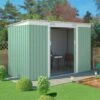 SOANA GARDEN SHED Abris De Jardin En Tôle Galvanisée Verte Porto Cervo Nature 261x181x176cm 2 SOANA GARDEN SHED Abris De Jardin En Tôle Galvanisée Verte Porto Cervo Nature 261x181x176cm -France Abri de jardin Soldes Boutique 28103617 1