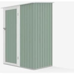 SOANA GARDEN SHED Abri De Jardin En Tôle Galvanisée En Métal Vert Amalfi NATURE 143X89x186cm 10 SOANA GARDEN SHED Abri De Jardin En Tôle Galvanisée En Métal Vert Amalfi NATURE 143X89x186cm -France Abri de jardin Soldes Boutique 28103623 4