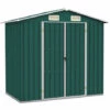ASUPERMALL Abri De Jardin Vert 205x129x183 Cm Acier Galvanise 1 ASUPERMALL Abri De Jardin Vert 205x129x183 Cm Acier Galvanise -France Abri de jardin Soldes Boutique 28181812 1