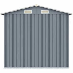 ASUPERMALL Abri De Jardin Gris 205x129x183 Cm Acier Galvanise 9 ASUPERMALL Abri De Jardin Gris 205x129x183 Cm Acier Galvanise -France Abri de jardin Soldes Boutique 28181815 3
