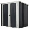 Outsunny Abri De Jardin - Remise Pour Outils - Abri Vélo - Abri Poubelle - 2 Portes Verrouillables - Dim. 147L X 86l X 134H Cm - Tôle D'acier Noir Blanc - Noir 1 Outsunny Abri De Jardin - Remise Pour Outils - Abri Vélo - Abri Poubelle - 2 Portes Verrouillables - Dim. 147L X 86l X 134H Cm - Tôle D'acier Noir Blanc - Noir -France Abri de jardin Soldes Boutique 28278734 1
