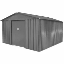 LA MAISON DU JARDIN Abri De Jardin Métal LMJ - 9,7 M² - Galvanisé à Chaud