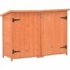 TRUE DEAL Abri De Stockage De Jardin 120x50x91 Cm Bois -France Abri de jardin Soldes Boutique 28909608 1