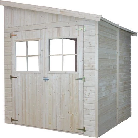 Abri De Jardin En Bois Naturel (sans Paroi Latérale)- Stockage Extérieur Avec Fenêtres- H244x211x220 Cm/4 M2, Hangar En Bois Naturel - Atelier Rangement Outils Et Vélos- TIMBELA M338 - Beige 3 Abri De Jardin En Bois Naturel (sans Paroi Latérale)- Stockage Extérieur Avec Fenêtres- H244x211x220 Cm/4 M2, Hangar En Bois Naturel - Atelier Rangement Outils Et Vélos- TIMBELA M338 - Beige
