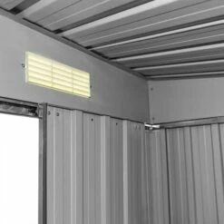 ESTEXO Abri De Jardin En Métal 190x121x180cm Abri De Jardin Galvanisé Vert -France Abri de jardin Soldes Boutique 29542759 3