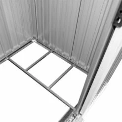 ESTEXO Abri De Jardin En Métal 190x121x180cm Abri De Jardin Galvanisé Anthracite -France Abri de jardin Soldes Boutique 29542760 4