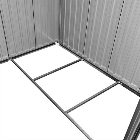 ESTEXO Remise à Outils Métal 204x132x185 Cm Abri De Jardin Abri De Jardin Vert 7 ESTEXO Remise à Outils Métal 204x132x185 Cm Abri De Jardin Abri De Jardin Vert – Image 5