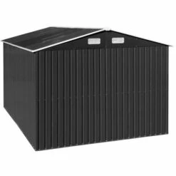 ESTEXO Abri à Outil Abri De Jardin 257x300x178 Cm Fondation Métal Anthracite 8 ESTEXO Abri à Outil Abri De Jardin 257x300x178 Cm Fondation Métal Anthracite -France Abri de jardin Soldes Boutique 29542774 2