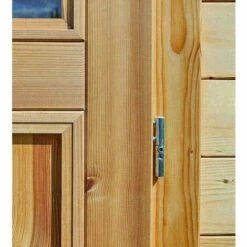 Forest Style Abri Shelty + 10,9m² - 395 X 280 Cm - 28mm - Madriers à Visser -France Abri de jardin Soldes Boutique 29573989 4