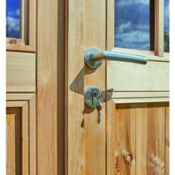 Forest Style Abri Shelty + 10,9m² - 395 X 280 Cm - 28mm - Madriers à Visser -France Abri de jardin Soldes Boutique 29573989 5