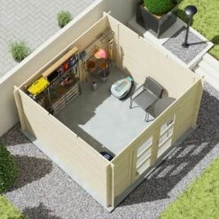 Forest Style Abri JUNO MODERN 7,4m² - 212 X 183 Cm - Madriers Emboités 28mm 11 Forest Style Abri JUNO MODERN 7,4m² - 212 X 183 Cm - Madriers Emboités 28mm -France Abri de jardin Soldes Boutique 29573990 5