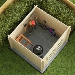 Forest Style Abri JUNO MODERN 4,9m² - 212 X 183 Cm - Madriers Emboités 19mm 11 Forest Style Abri JUNO MODERN 4,9m² - 212 X 183 Cm - Madriers Emboités 19mm -France Abri de jardin Soldes Boutique 29574056 5