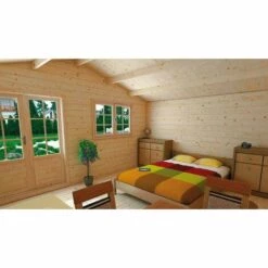 Forest Style Abri Bois LILAC - 498 X 398 Cm - 44mm - Surface Utile : 17,3 M² - Sur Commande 7 Forest Style Abri Bois LILAC - 498 X 398 Cm - 44mm - Surface Utile : 17,3 M² - Sur Commande -France Abri de jardin Soldes Boutique 29574059 3