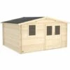 Forest Style Abri JUNO 12,0m² - 212 X 183 Cm - Madriers Emboités 28mm 2 Forest Style Abri JUNO 12,0m² - 212 X 183 Cm - Madriers Emboités 28mm -France Abri de jardin Soldes Boutique 29574061 1