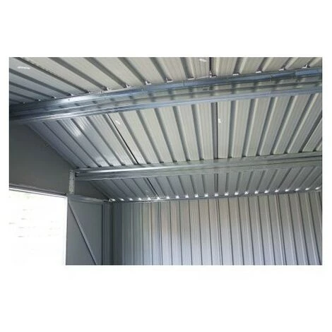 CHALET & JARDIN Abri De Jardin En Métal Aspect BOIS VIEILLI - 9,66 M² 5 CHALET & JARDIN Abri De Jardin En Métal Aspect BOIS VIEILLI - 9,66 M² – Image 3