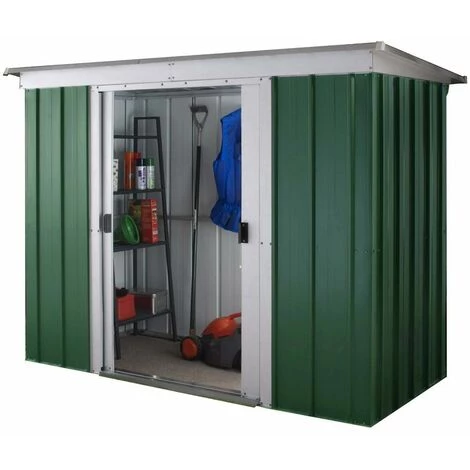 Trigano Abri Métal 84GPZ - S.H. T. 2,84 M² - H. 174cm - Vert 4 Trigano Abri Métal 84GPZ - S.H. T. 2,84 M² - H. 174cm - Vert – Image 2