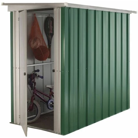 Trigano Abri Métal 54GPE - S.H.T. 1,90 M² - H. 174cm - Vert 3 Trigano Abri Métal 54GPE - S.H.T. 1,90 M² - H. 174cm - Vert