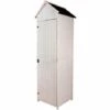 Outsunny Armoire Abri De Jardin Remise Pour Outils 3 étagères Porte Loquet Toit Pente Bitumé 68L X 65l X 214H Cm Pin Massif Traité Blanc - Blanc 1 Outsunny Armoire Abri De Jardin Remise Pour Outils 3 étagères Porte Loquet Toit Pente Bitumé 68L X 65l X 214H Cm Pin Massif Traité Blanc - Blanc -France Abri de jardin Soldes Boutique 30329596 1