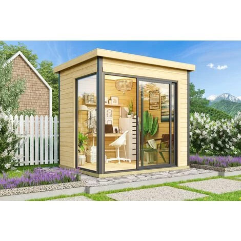 WEKA Abri Haut De Gamme Doméo Mini Plus, 4,61 M² - Naturel 3 WEKA Abri Haut De Gamme Doméo Mini Plus, 4,61 M² - Naturel