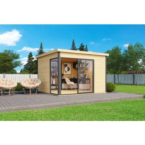 WEKA Abri Haut De Gamme Doméo 1 Plus, 8,48 M² - Naturel 3 WEKA Abri Haut De Gamme Doméo 1 Plus, 8,48 M² - Naturel