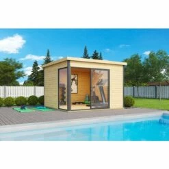 WEKA Abri Haut De Gamme Doméo 1 Plus, 8,48 M² - Naturel 7 WEKA Abri Haut De Gamme Doméo 1 Plus, 8,48 M² - Naturel -France Abri de jardin Soldes Boutique 30389888 2