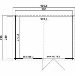 WEKA Abri Traditionnel Amely, 10,20 M² - Naturel -France Abri de jardin Soldes Boutique 30389902 3