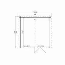 WEKA Abri Traditionnel Haut De Gamme Bekky, 13,84 M² - Naturel -France Abri de jardin Soldes Boutique 30389915 3