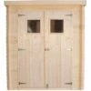 Abri De Jardin En Bois TIMBELA M308 - Stockage Extérieur L184xL128xH202 Cm/1,81 M2 - Petit Abri à Outils, Local à Vélos - Toit Imperméable, Fenêtres - Beige 2 Abri De Jardin En Bois TIMBELA M308 - Stockage Extérieur L184xL128xH202 Cm/1,81 M2 - Petit Abri à Outils, Local à Vélos - Toit Imperméable, Fenêtres - Beige -France Abri de jardin Soldes Boutique 30525128 1