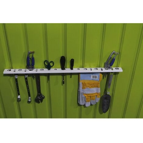HABITAT ET JARDIN Étagère Pour Abri - Outils 70 X 5 Cm 4 HABITAT ET JARDIN Étagère Pour Abri - Outils 70 X 5 Cm – Image 2