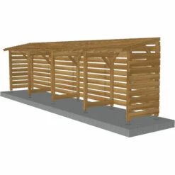 JARDINATOIRE Abri Moto 8m - Couvert - Cl3 Marron 9 JARDINATOIRE Abri Moto 8m - Couvert - Cl3 Marron -France Abri de jardin Soldes Boutique 31129942 3