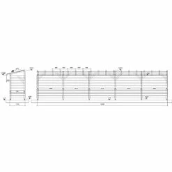 JARDINATOIRE Abri Jardin 10m - Couvert - Cl3 Marron -France Abri de jardin Soldes Boutique 31129943 4