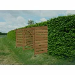 JARDINATOIRE Abri Moto 4m - Couvert - Cl3 Marron