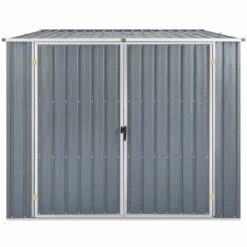 YOUTHUP Abri De Jardin Gris 195x198x159 Cm Acier Galvanis -France Abri de jardin Soldes Boutique 33314919 4