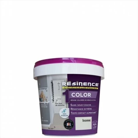 RESINENCE Résine Colorée Color RESINENCE, Ivoirine, 0.5 L 7 RESINENCE Résine Colorée Color RESINENCE, Ivoirine, 0.5 L – Image 5