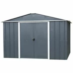 Trigano Abri Métal 1010AEYZ - S.H. T. 9,03 M² - H. 202cm - Anthracite